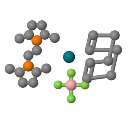 1,2-双[(2R,5R)-2,5-(二甲基磷]乙烷(环辛二烯)四氟硼酸铑(I),(+)-1,2-BIS((2R,5R)-2,5-DIMETHYLPHOSPHOLANO)ETHANE(CYCLOOCTADIENE)RHODIUM (I) TETRAFLUOROBORATE