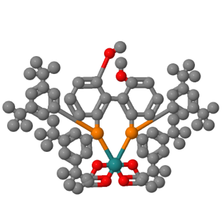 雙乙酰[(S)-(-)-2,2'-雙[二(3,5-二-叔丁基苯基)膦]-6,6'-二甲氧基-1,1'-聯(lián)苯]釕(II),Ruthenium, bis(acetato-κO,κO')[[(1S)-6,6'-dimethoxy[1,1'-biphenyl]-2,2'-diyl]bis[bis[3,5-bis(1,1-dimethylethyl)phenyl]phosphine-κP]]-, (OC-6-22)- (9CI)