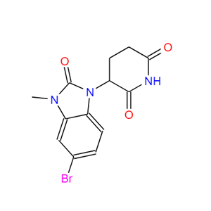 3-(5-溴-3-甲基-2-氧代-2,3-二氢-1H-苯并[D]咪唑-1-基)哌啶-2,6-二酮 2300099-98-1