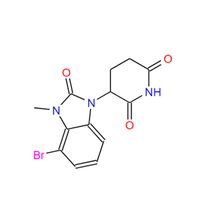 3-(4-溴-3-甲基-2-氧代-2,3-二氢-1H-苯并[D]咪唑-1-基)哌啶-2,6-二酮 2304754-51-4
