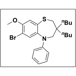 1907648-75-21,5-Benzothiazepine, 7-bromo-3,3-dibutyl-2,3,4,5-tetrahydro-8-methoxy-5-phenyl-