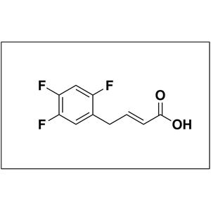 (E)-4-(2,4,5-三氟苯基)丁-2-烯酸;西格列汀杂质74 1840966-95-1