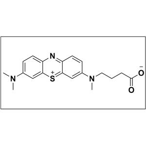 Phenothiazin-5-ium,3-[(3-carboxypropyl)methylamino]-7-(dimethylamino)-, inner salt