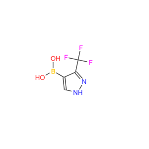 3-三氟甲基-4-吡唑硼酸,5-TRIFLUOROMETHYL-1H-PYRAZOL-4-YLBORONIC ACID