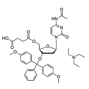 N4-Ac-3'-DMT-2'-dC-5'-succinate, TEA salt