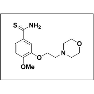 4-methoxy-3-(2-morpholinoethoxy)benzothioamide