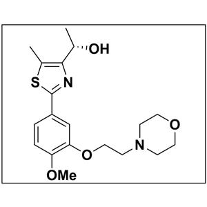 2107280-56-6  (S)-1-(2-(4-methoxy-3-(2-morpholinoethoxy)phenyl)-5-methylthiazol-4-yl)ethan-1-ol