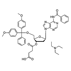 N6-Bz-DMT-2'-dA-3'-succinate, TEA salt