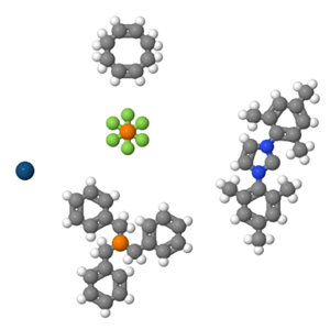 三苄基膦(1,5-环辛二烯)[1,3-双(2,4,6-三甲基苯基)咪唑-2-亚基]铱(I)六氟磷酸盐,Tribenzylphosphine(1,5-cyclooctadiene)[1,3-bis(2,4,6-triMethylphenyl)iMidazol-2-ylidene]iridiuM(I) hexafluorophosphate, Min. 98%