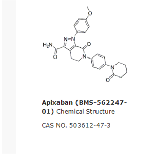 Factor Xa抑制剂|Apixaban (BMS-562247-01)