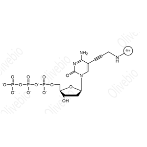 染料标记的2'-脱氧胞苷-5'-三磷酸(dCTP)