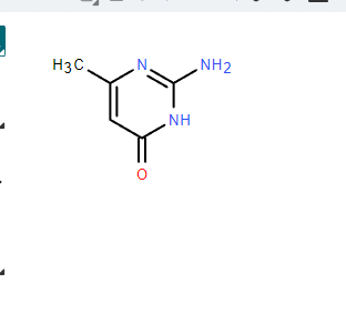 2-氨基-4-甲基-6-羟基嘧啶,2-amino-4-methyl-6-hydroxypyrimidine