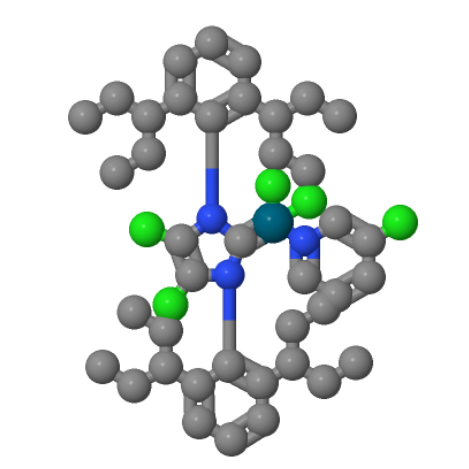 (SP-4-1)-[1,3-双[2,6-双(1-乙基丙基)苯基]-4,5-二氯-1,3-二氢-2H-咪唑-2-基亚基]二氯(3-氯吡啶-ΚN)钯,[1,3-bis[2,6-bis(1-ethylpropyl)phenyl]-4,5-dichloro-imidazol-2-ylidene]-dichloro-(3-chloropyridin-1-ium-1-yl)palladium