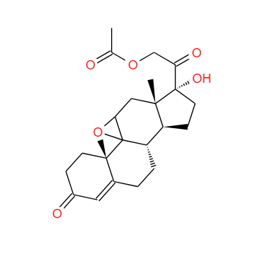 21-乙酰氧基-9Β,11Β-环氧-17Α-羟基孕甾-4-烯-3,20-二酮,9,11-Epoxypregn-4-ene-17,21-diol-3,20-dione 21-acetate98%