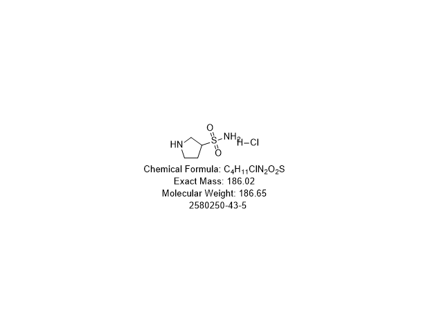 3-Pyrrolidinesulfonamide, hydrochloride (1:1),3-Pyrrolidinesulfonamide, hydrochloride (1:1)