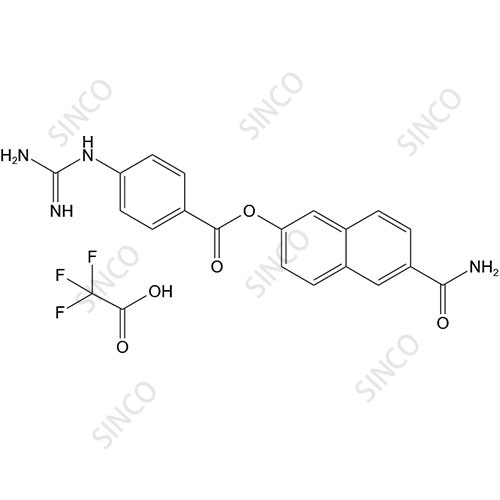 萘莫司他雜質(zhì)6三氟乙酸鹽,Nafamostat Impurity 6 Trifluoroacetic acid