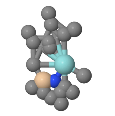 二甲基甲硅烷(叔丁基氨基)四甲基环戊二烯基二甲基锆,Zirconium, [N-(1,1-dimethylethyl)-1,1-dimethyl-1-[(1,2,3,4,5-η)-2,3,4,5-tetramethyl-2,4-cyclopentadien-1-yl]silanaminato(2-)-κN]dimethyl-