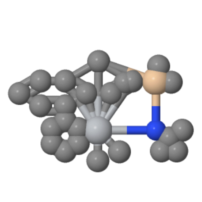 [N-(1,1-二甲基乙基)-1,1-二甲基-1-[(1,2,3,3A,7A-Η)-2-甲基-4-苯基-1H-茚-1-基]硅基胺基(2-)-ΚN]二甲基鈦,Titanium, [N-(1,1-dimethylethyl)-1,1-dimethyl-1-[(1,2,3,3a,7a-η)-2-methyl-4-phenyl-1H-inden-1-yl]silanaminato(2-)-κN]dimethyl-