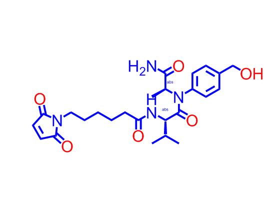 6-(2,5-二氧代-2,5-二氢-1H-吡咯-1-基)-N-((S)-1-(((S)-1-((4-(羟甲基)苯基)氨基)-1-氧代丙烷-2-基)氨基)-3-甲基-1-氧代丁-2-基)己酰胺,6-(2,5-Dioxo-2,5-dihydro-1H-pyrrol-1-yl)-N-((S)-1-(((S)-1-((4-(hydroxymethyl)phenyl)amino)-1-oxopropan-2-yl)amino)-3-methyl-1-oxobutan-2-yl)hexanamide