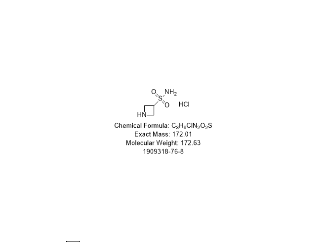 氮杂环丁烷-3-磺酰胺盐酸盐,azetidine-3-sulfonamide hydrochloride