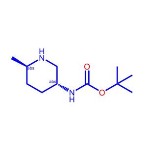 ((3R,6R)-6-甲基哌啶-3-基)氨基甲酸叔丁酯1799311-98-0