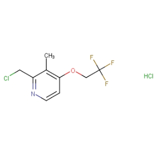 2-氯甲基-3-甲基-4-(2,2,2-三氟乙氧基)吡啶盐酸盐,2-Chloromethyl-3-methyl-4-(2,2,2-trifluoroethoxy)pyridine hydrochloride