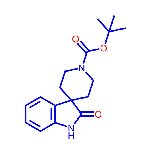 1'-Boc-1,2-二氢-2-氧代-螺[3H-吲哚-3,4'-哌啶,1,1-Dimethylethyl1,2-dihydro-2-oxospiro[3H-indole-3,4'-piperidine]-1'-carboxylate