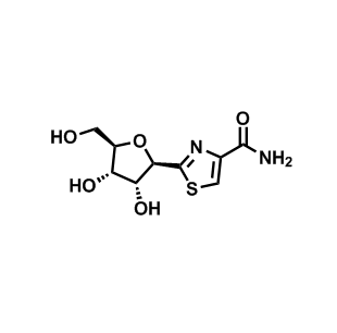 2-((2R,3R,4S,5R)-3,4-二羟基-5-(羟甲基)四氢呋喃-2-基)噻唑-4-甲酰胺,2-((2R,3R,4S,5R)-3,4-Dihydroxy-5-(hydroxymethyl)tetrahydrofuran-2-yl)thiazole-4-carboxamide