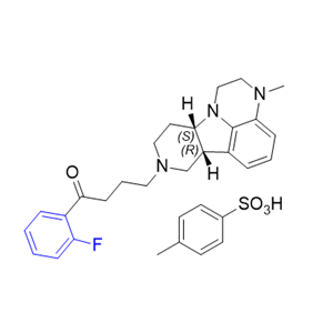 卢美哌隆杂质02,1-(2-fluorophenyl)-4-((6bR,10aS)-3-methyl-2,3,6b,9,10,10a-hexahydro-1H-pyrido[3