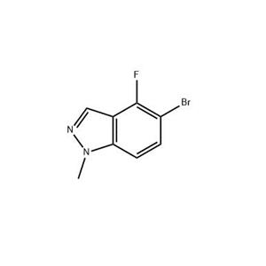 5-溴-4-氟-1-甲基-1H-吲唑,5-Bromo-4-fluoro-1-methyl-1H-indazole