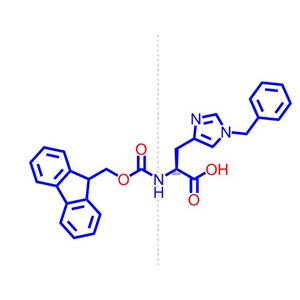 (S)-2-((((9H-芴-9-基)甲氧基)羰基)氨基)-3-(1-苄基-1H-咪唑-4-基)丙酸,(S)-2-((((9H-Fluoren-9-yl)methoxy)carbonyl)amino)-3-(1-benzyl-1H-imidazol-4-yl)propanoicacid