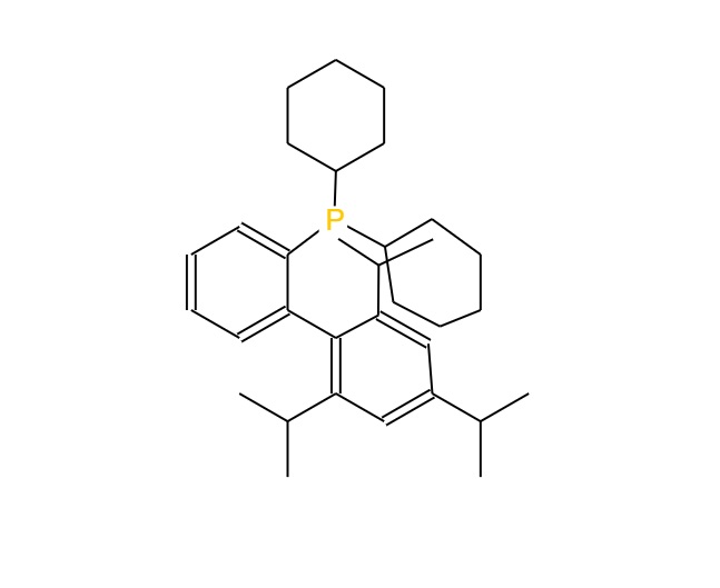 2-二环己基膦-2',4',6'-三异丙基联苯,2-Dicyclohexylphosphino-2',4',6'-triisopropyl-1,1'-biphenyl (XPhos)