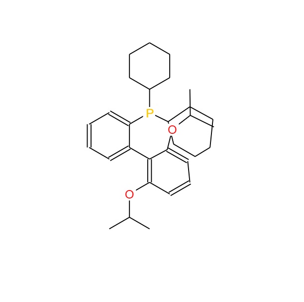 2-二环己基磷-2',6'-二异丙氧基-1,1'-联苯,2-Dicyclohexylphosphino-2', 6'-diisopropoxybiphenyl (RuPhos)
