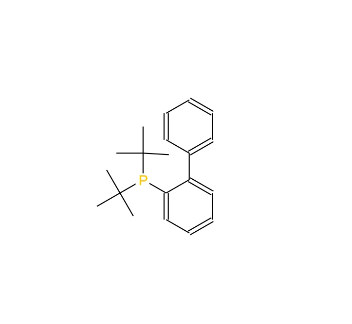 2-(二叔丁基膦)联苯,2-(Di-tert-butylphosphino)biphenyl (JohnPhos)