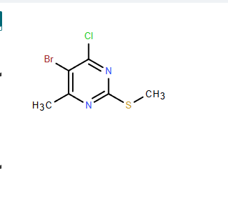 2-甲硫基-4-氯-5-溴-6-甲基嘧啶,5-BroMo-4-chloro-6-Methyl-2-(Methylthio)pyriMidine