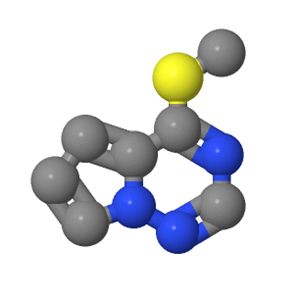 4-(甲硫基)吡咯并[2,1-F][1,2,4]三嗪；1596350-40-1