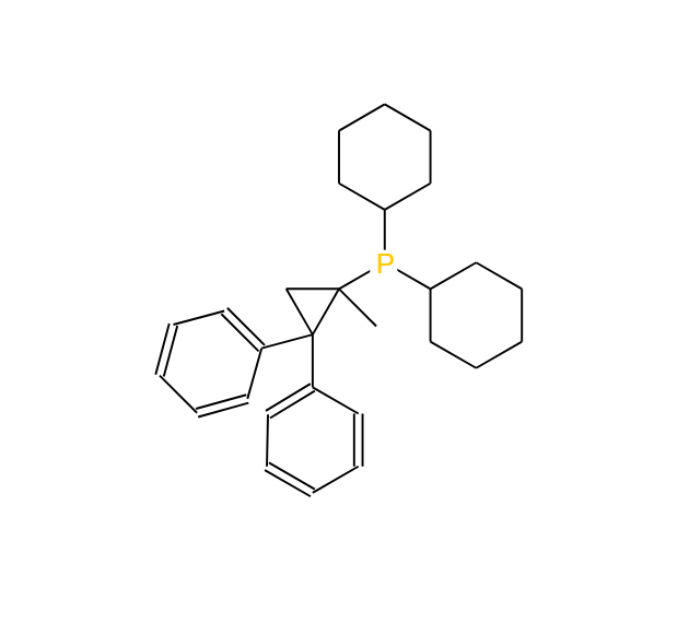 二环己基(2,2-二苯基-1-甲基环丙基)膦,Dicyclohexyl(2,2-diphenyl-1-methylcyclopropyl)phosphine Cy-cBRIDP