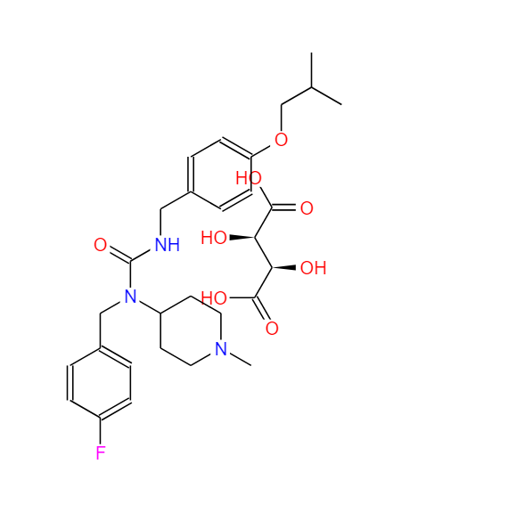 匹莫范色林酒石酸盐,pimavanserin(2R,3R)-2,3-dihydroxybutanedioate