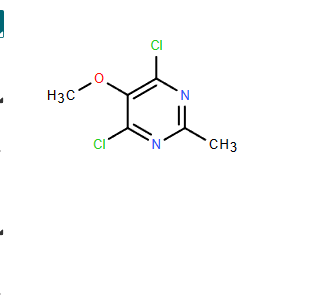 2-甲基-4,6-二氯-5-甲氧基嘧啶,4,6-dichloro-5-methoxy-2-methylpyrimidine