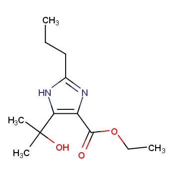 4-(2-羥基-2-丙基)-2-丙基-1H-咪唑 -5-羧酸乙酯,4-(2-Hydroxy-2-propyl)-2-propyl -1H-imidazole-5-carboxylic Acid Ethyl Ester