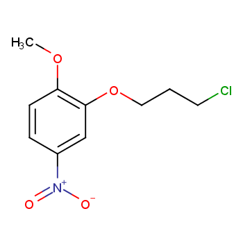 2-(3-氯丙氧基)-1-甲氧基-4-硝基苯,2-(3-Chloropropoxy)-1-methoxy -4-nitrobenzene