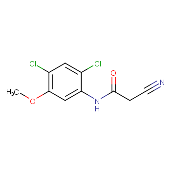2-氰基-N-(2 ,4-二氯-5-甲氧苯基) 乙酰胺,2-Cyano-N-(2,4-dichloro-5- methoxyphenyl)acetamide