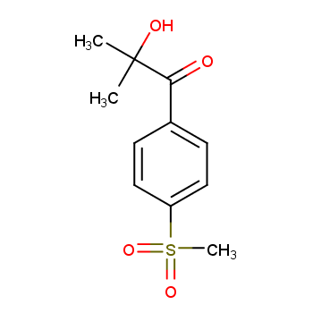 2-羟基-2甲基-1-(4-(甲磺酰基)苯基) -1-丙酮,2-hyd roxy-2-methyl-1-(4-(methy lsulfonyl)-phenyl)propan-1-one