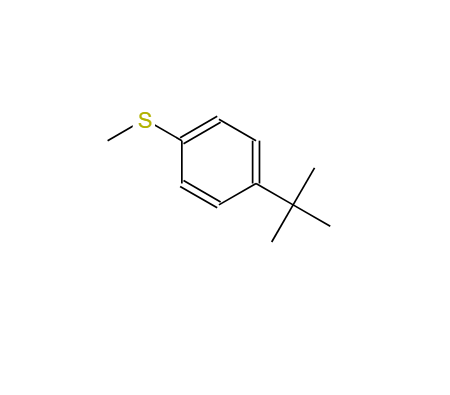 对叔丁基苄硫醇,Benzene,1-(1,1-dimethylethyl)-4-(methylthio)
