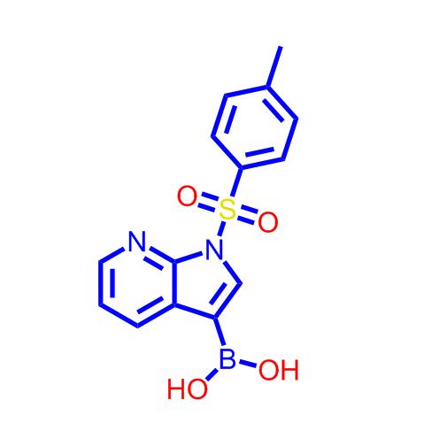 1-甲苯磺?；?1H-吡咯并[2,3-B]吡啶-3-基硼酸,1-tosyl-1H-pyrrolo[2,3-b]pyridin-3-ylboronicacid