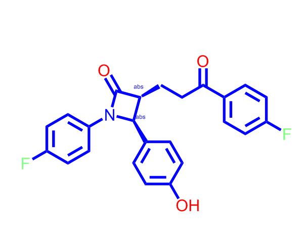 (3R,4S)-1-(4-氟苯基)-3-[3-(4-氟苯基)-3-氧代丙基]-4-(4-羟基苯基)氮杂环丁烷-2-酮,(3R,4S)-1-(4-Fluorophenyl)-3-(3-(4-fluorophenyl)-3-oxopropyl)-4-(4-hydroxyphenyl)azetidin-2-one