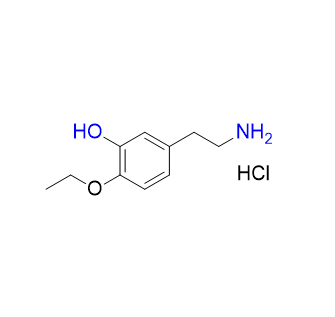 屈他维林杂质03,5-(2-aminoethyl)-2-ethoxyphenol hydrochloride