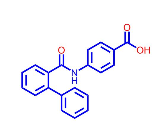 4-(2-苯基苯甲酰胺基)苯甲酸,4-[(Biphenyl-2-ylcarbonyl)amino]benzoic acid