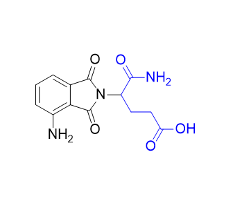 泊马度胺杂质10,5-amino-4-(4-amino-1,3-dioxoisoindolin-2-yl)-5-oxopentanoic acid