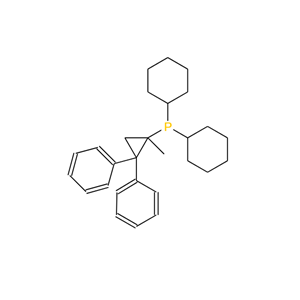 二环己基(2,2-二苯基-1-甲基环丙基)膦